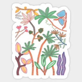 the jungle Sticker